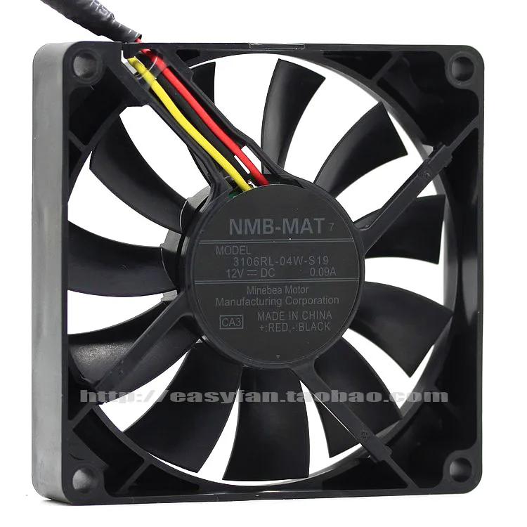 ο NMB-MAT Minebea 3106RL-04W-S19 DC 8CM 8015 ð 